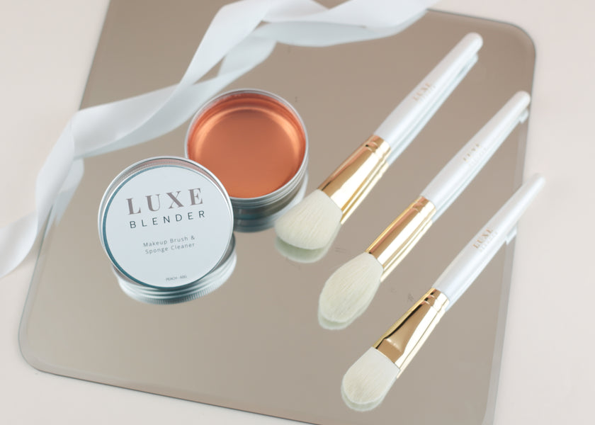 How to clean your Luxe Blender makeup sponge & Luxe Blender Brushes