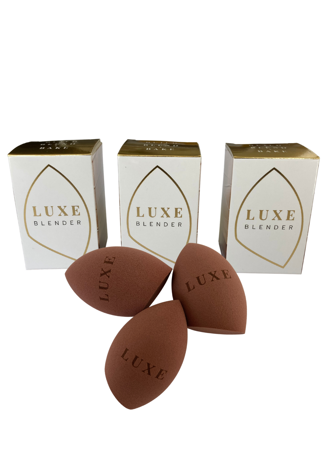 Luxe Blender Sponges trio (with Free Holder)